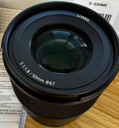 Новий  Panasonic Lumix S 50mm F1.8 Київ