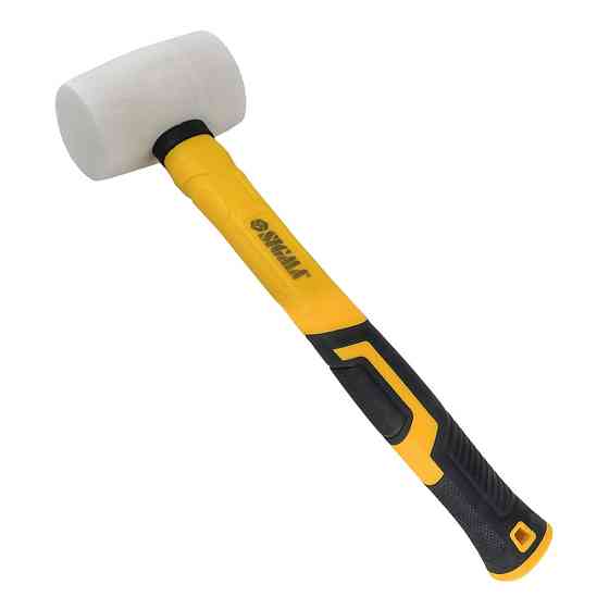 Sigma Киянка резиновая белая 225г фиберглассовая рукоятка SIGMA (4317281) Коломыя