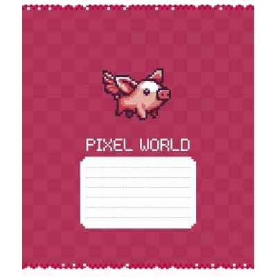 Зошит Школярик 18 аркушів лінія (018-3563L) Вінниця