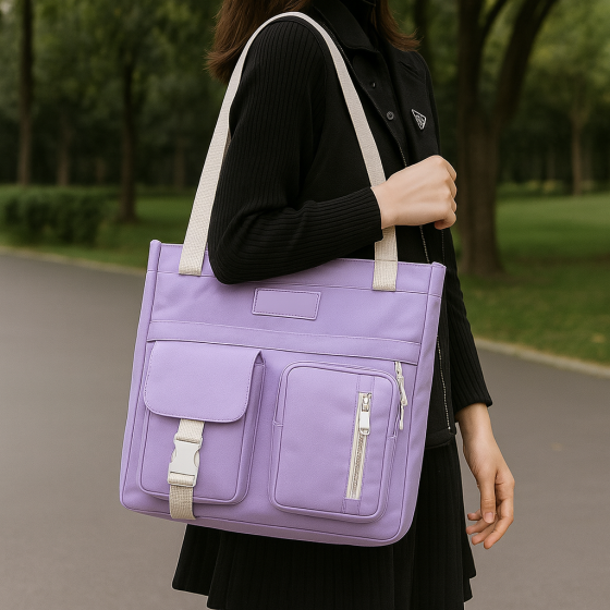 Рюкзак с сумками 5в1, Фиолетовый / Городской рюкзак / Рюкзак подростковый / Детский рюкзак / Портфель Киев