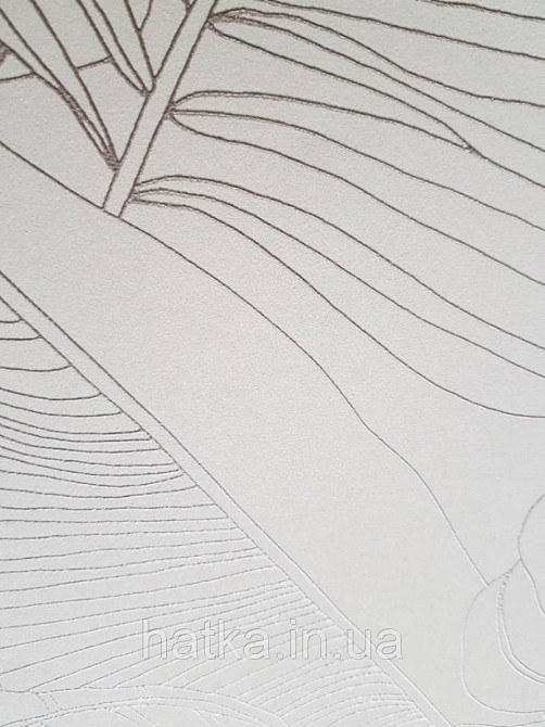 Шпалери флізелінові Khroma LAV202 LA VIE EN ROSE бежеві гілки листя срібні Київ - фото 2
