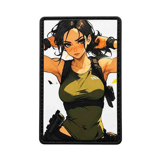 Патч / шеврон Warrior Girl Запоріжжя