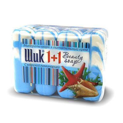 Твердое мыло Шик 1+1 Beauty Минералы моря 4x90 г (4820023362383) Вінниця - фото 1