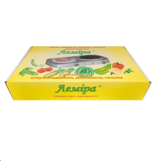 Плита електрична настільна Леміра ЕЛТ 2-2,0 кВт/220В Тернопіль