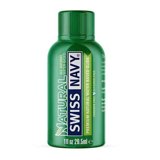 Лубрикант на водній основі Swiss Navy NAKED All Natural 29,5 мл, для чутливої шкіри Sex Aura Київ