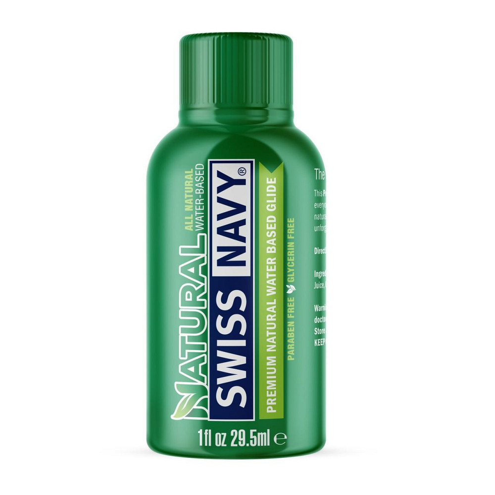 Лубрикант на водній основі Swiss Navy NAKED All Natural 29,5 мл, для чутливої шкіри Sex Aura Київ - фото 1