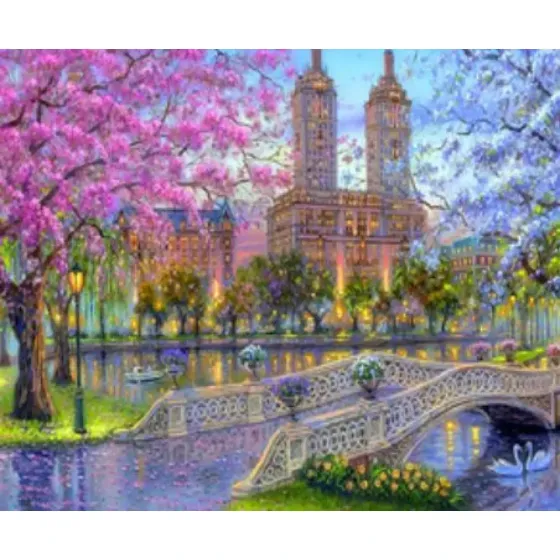 Картина за номерами на дереві 40*50 см 