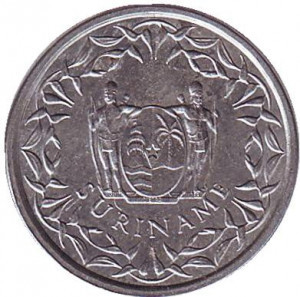 Монета 1 цент. 1982,80,78,77 рік, Сурінам. (БК) Полтава - фото 1