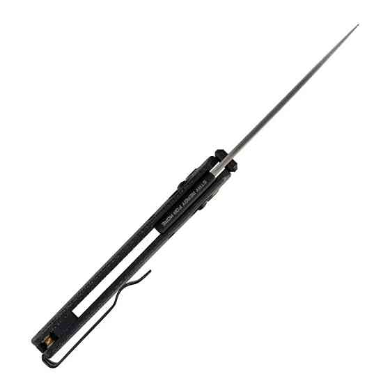 Ніж складаний туристичний SRM Medal (8,2 см) 140Cr / Micarta, чорний Рівне