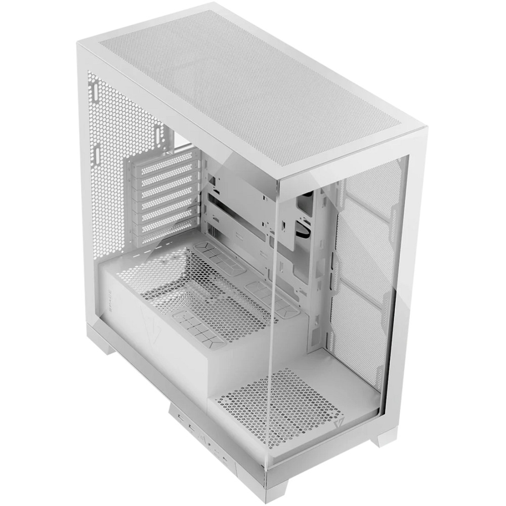 Корпус Modecom VOLCANO SPACE APEX w/o fans MIDI USB 3.0x2+TYPE-C WHITE без БЖ ATX Вінниця - фото 2