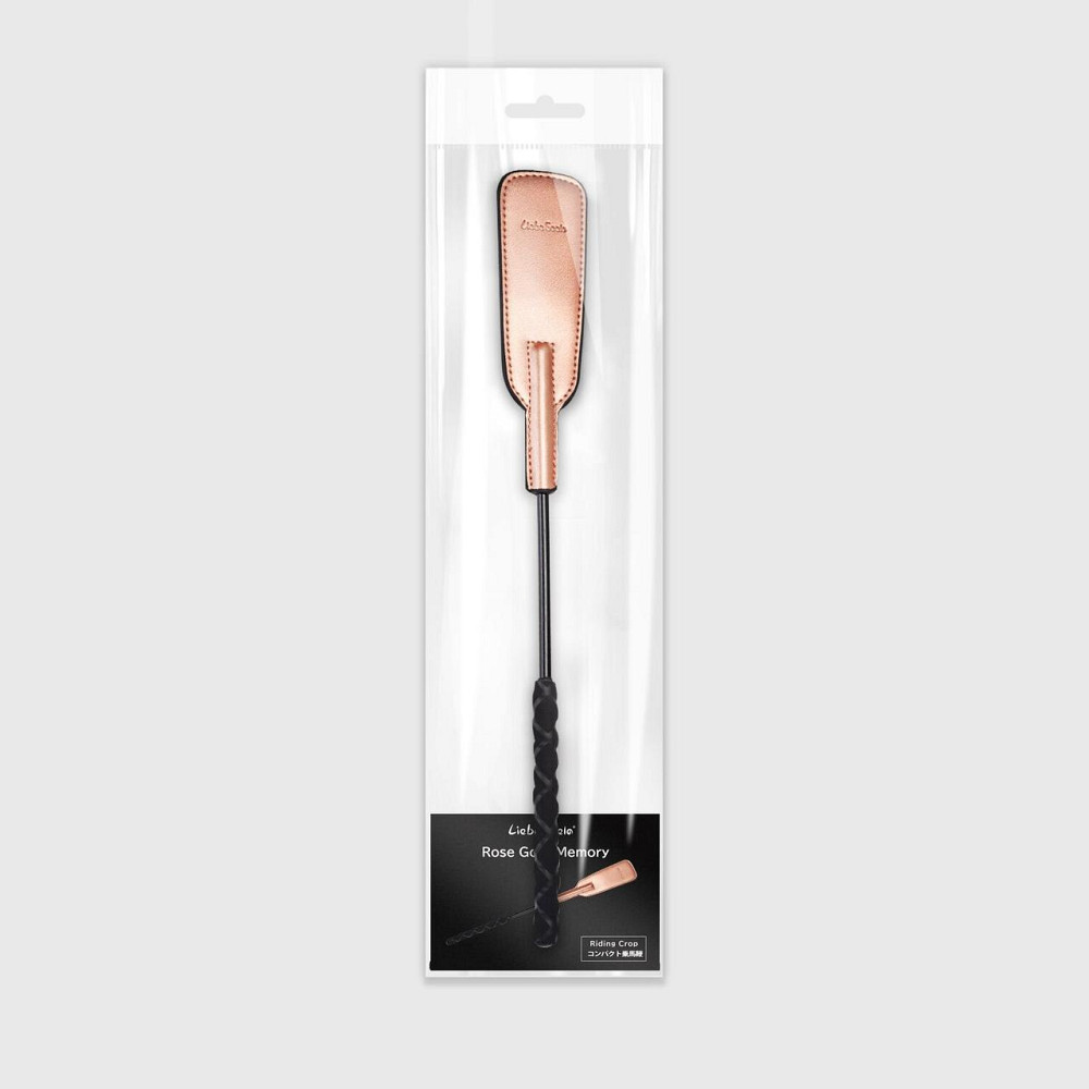 Шльопалка Liebe Seele Rose Gold Memory Riding Crop Sex Aura Київ - фото 7