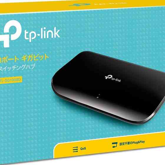 Комутатор TP-Link TL-SG1008D (8х10/100/1000 Мбіт, настільний) ( Ні ) Харків