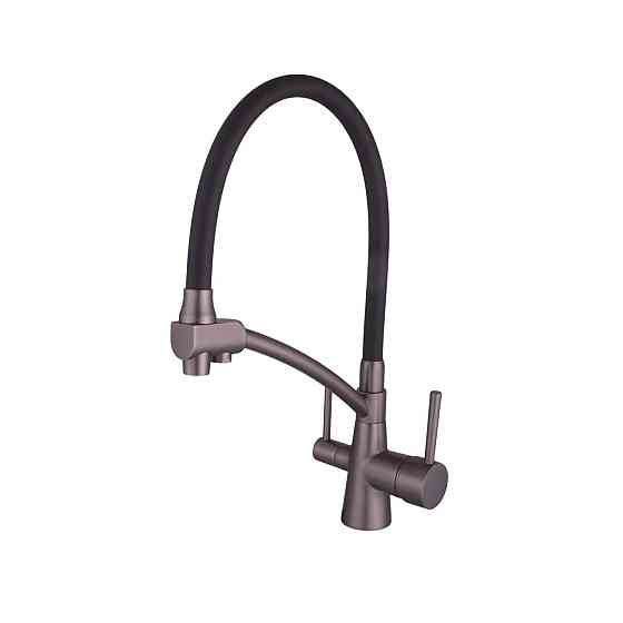 Змішувач для кухні під осмос Globus Lux LAZER GLLR-0700-11-GRAPHITE Київ