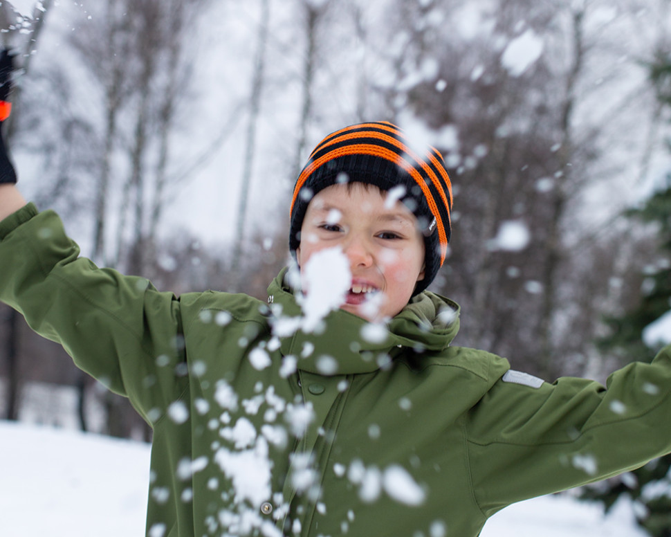Водонепроницаемая детская шапка Dexshell DH552TR (Оранжевая) Киев - изображение 3