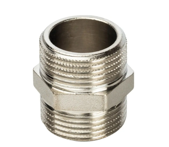 Ніпель 1/2''зовн х1/2''зовн нікель Харків
