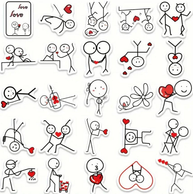 Набор стикеров 