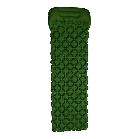 Lugi Матрац для намету надувний похідний 190х55х3 см туристичний матрац Зелений SJ-0084GR Коломыя