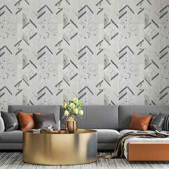 3D стінова панель сіра Абстракція Киев