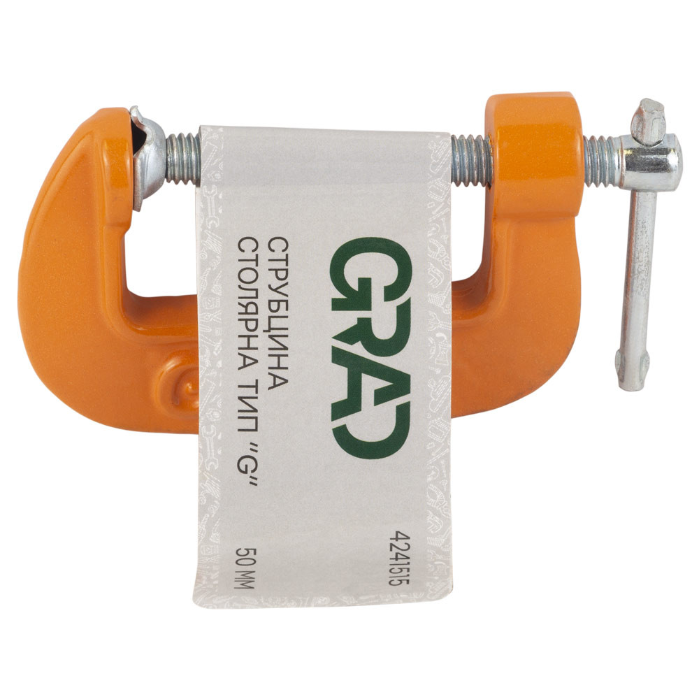 Grad Струбцина столярная тип G 50мм GRAD (4241515) Коломия - фото 7