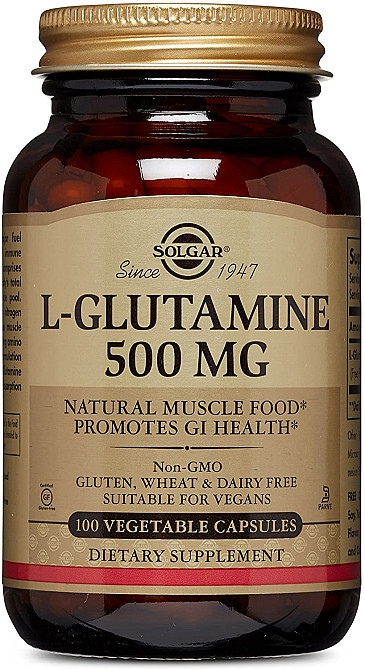 L- глютамин (L-Glutamine) 500 мг 100 капсул Киев - изображение 1