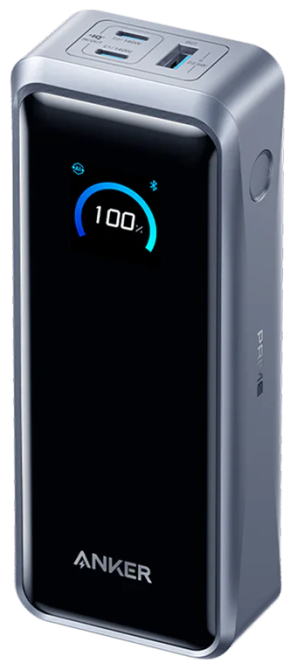 Портативний зарядний пристрій Anker Prime - 26000 mAh 300W PD Black (7224062) Київ - фото 1