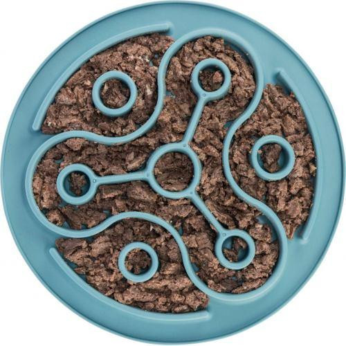 Коврик Trixie Медленное кормление для собак, термопластиная резина, d-28 см (голубой) Винница - изображение 7