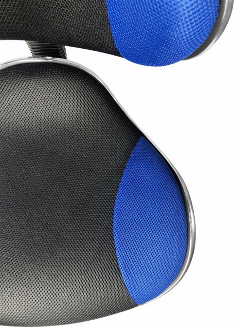 Крісло поворотне Q-G2 синє / чорне Киев - изображение 7