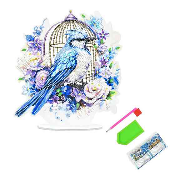 Набір для творчості алмазна мозаїка "Вільний політ" YKLZ15277 на підставці 25х25 см Вінниця