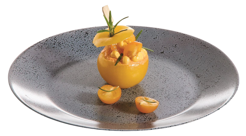 Тарілка обідня Luminarc Slate Black, 25 см (6788144) Київ - фото 7