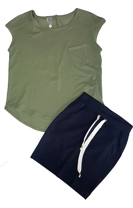 Жіноча трикотажна футболка Jasmin рукав "кімоно" Суми - фото 2