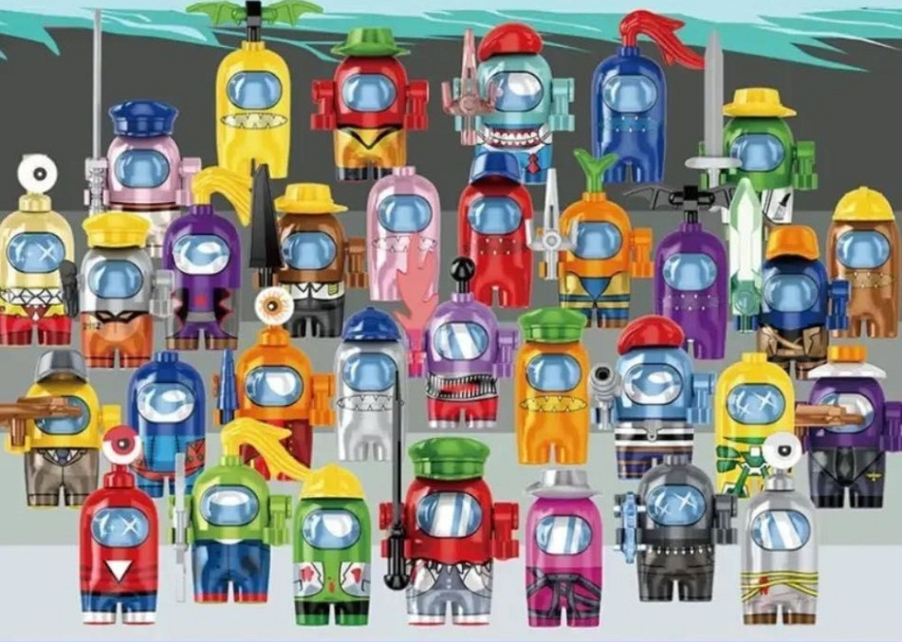 Дитячий конструктор Among Us Великий космічний шатл 1488 деталей. Київ - фото 2