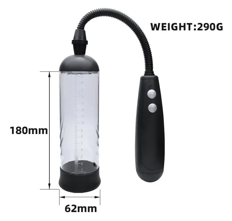 Автоматична вакуумна помпа CANWIN Penis Pump - P403A Sex Aura Київ - фото 5