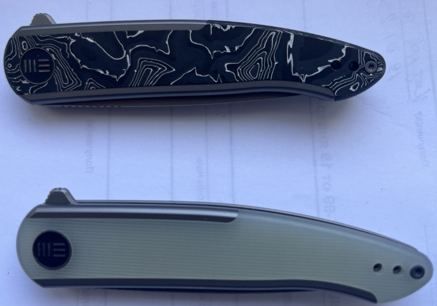 Складной нож We Knife Smooth Sentinel Aluminum. Харьков - изображение 3