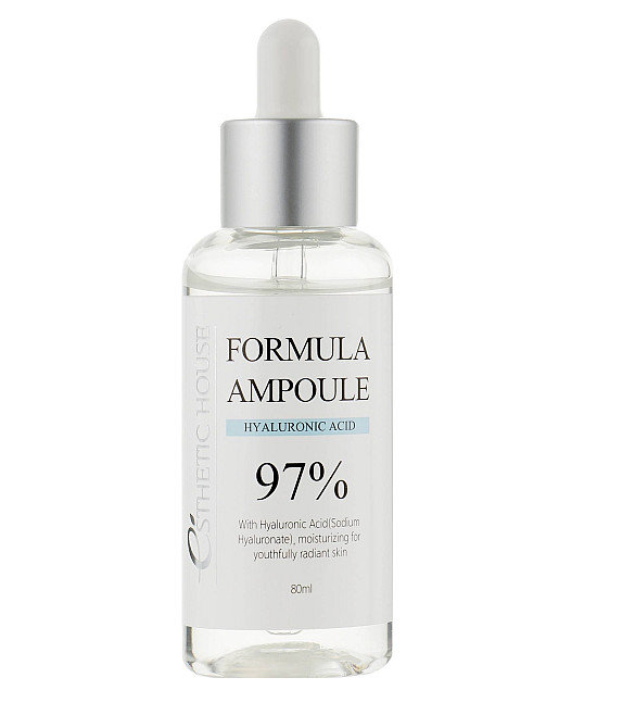 Зволожуюча сироватка для обличчя з гіалуроновою кислотою Formula Ampoule Hyaluronic Acid Esthetic House 80 мл Київ - фото 2