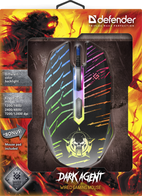 IT набір Defender Dark Agent GM-590L (52590) (6790272) Київ - фото 3