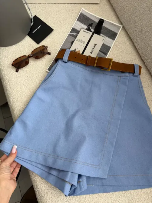 Жіноча джинсова шорти-спідниця літня Одеса - фото 20