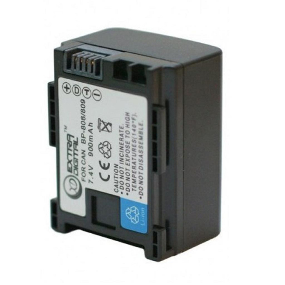 Акумулятор до фото/відео Extradigital Canon BP-808 Chip (BDC2415) Вінниця - фото 3
