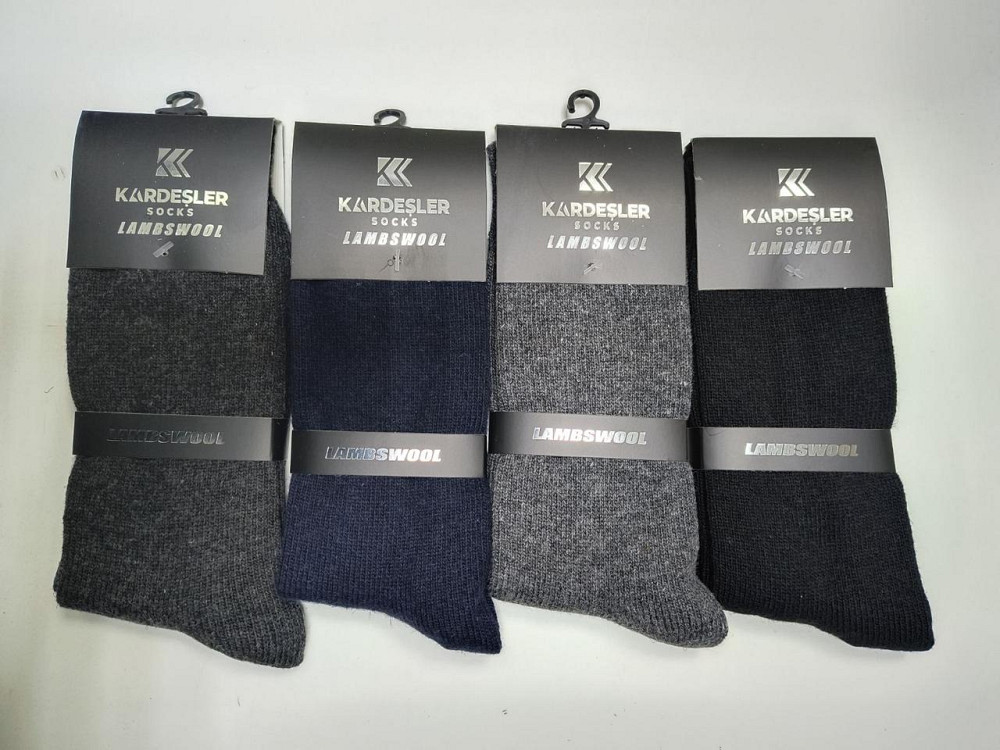 Теплые мужские носки с шерстью (Набор 4 шт) Kardesler Lambswool 40-46 Киев - изображение 10