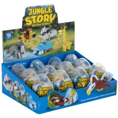 Конструктор Mindbox JUNGLE STORY в яйце в ассорт (K31A) Винница - изображение 2