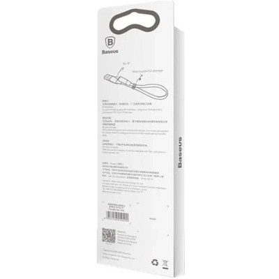 Дата кабель USB 2.0 AM to Lightning 0.23m 2A black/red Baseus (CALMBJ-B91) Винница - изображение 7