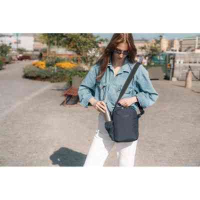 Сумка Pacsafe V Tour Crossbody Темно-синяя (61110658) Винница