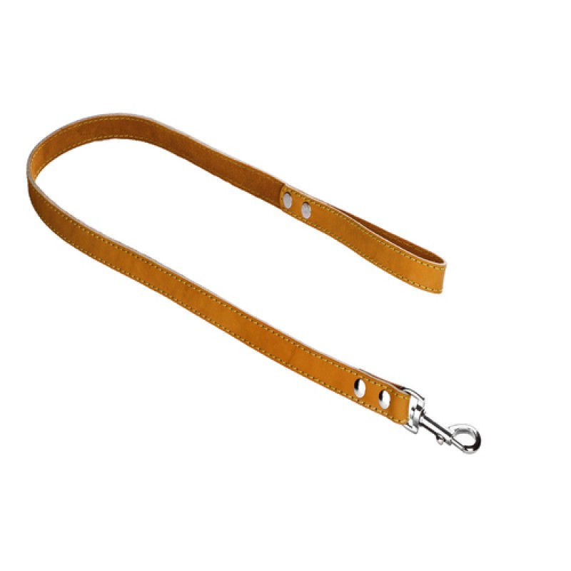 7562 Повідець 20мм "КЛАСИК" шкіряний прострочений подовжений (1.85 м) Вінниця - фото 1