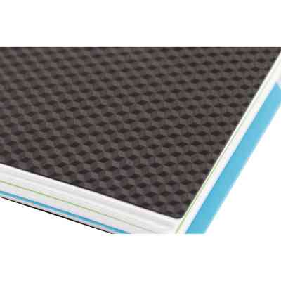 Блокнот Optima A4 Adamant пластикова обкладинка, з розділювачами та перфорацією, 120 аркушів, клітинка чорний (O20843-01) Вінниця