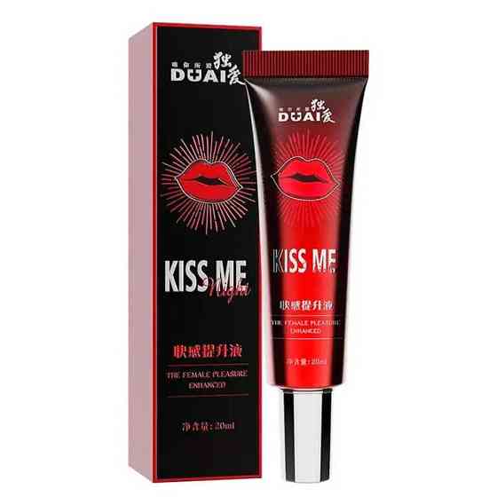 Жіночий збудливий гель Dual Kiss Me 20 мл. – Інтимне мастило Вінниця