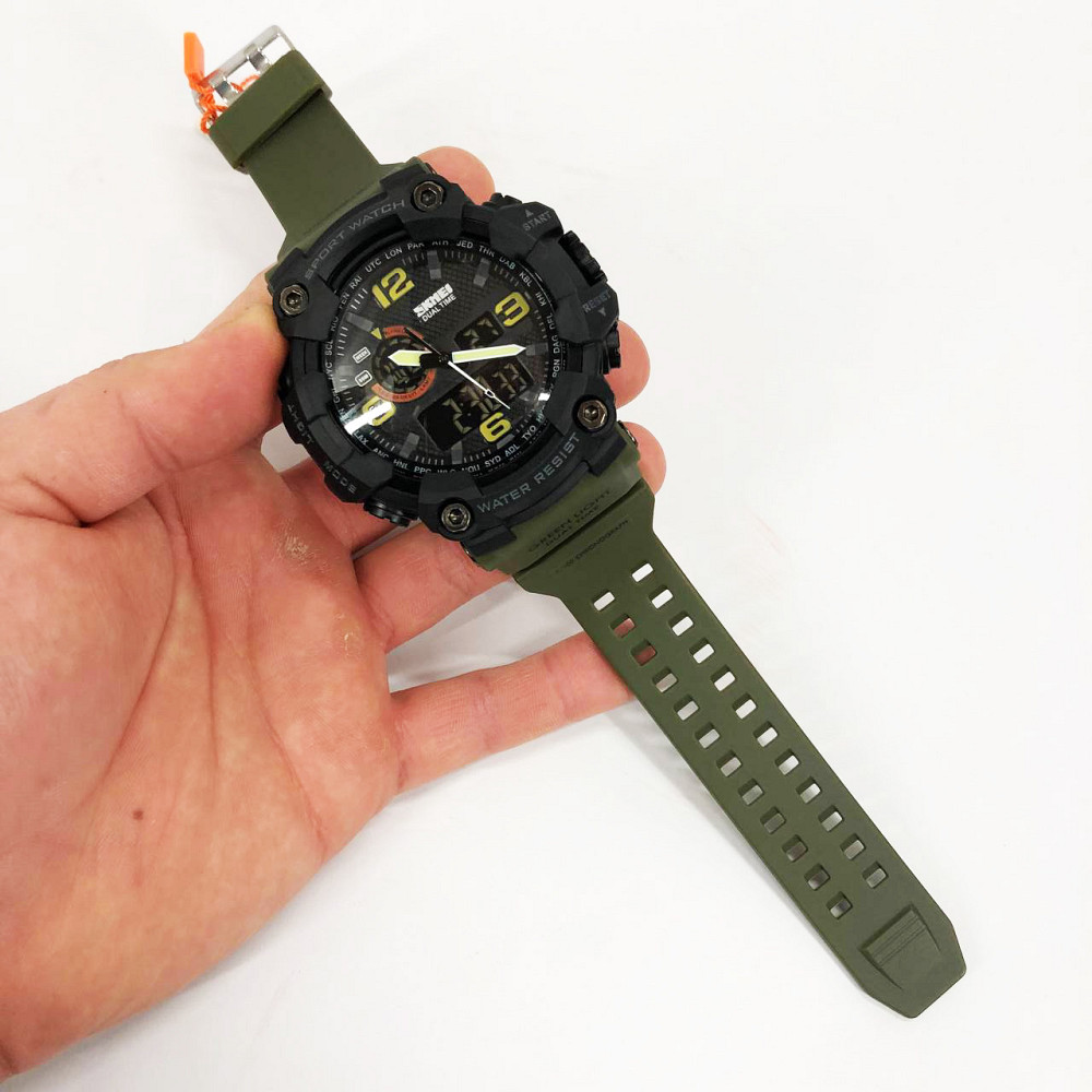 Нові командирські годинники SKMEI, Якісні чоловічі тактичні годинники Спортивні міцні OI-29 Івано-Франківськ - фото 10