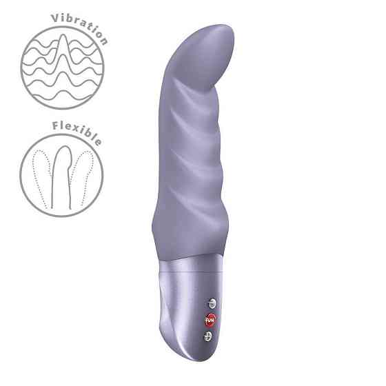 Вібратор Fun Factory Abby G Light Violet, 10 режимів роботи, на батарейках Sex Aura Київ