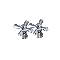 Ручки для змішувача без кранбукс HAIBA DOMINOX (пара) Харків - фото 2