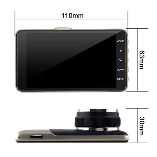 Автомобильный видеорегистратор X600 LCD экран 4