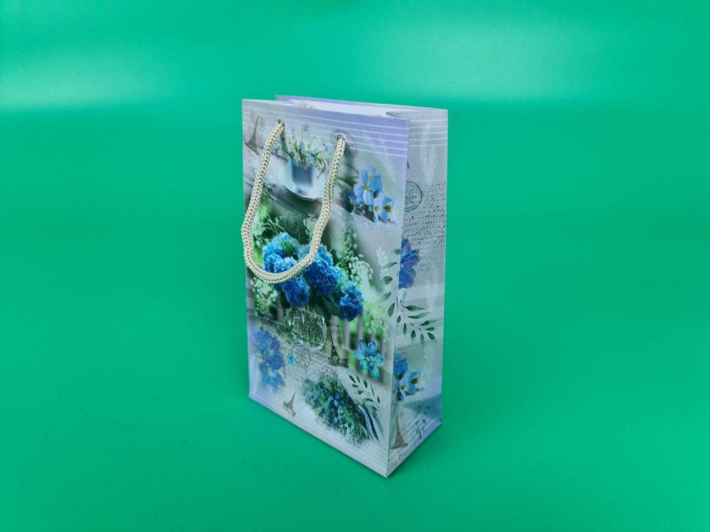 Пакет бумажный подарочный малый 11/18/5(арт М074) (12 шт) Харьков - изображение 1