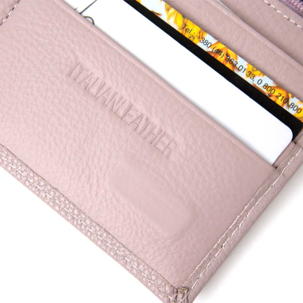 Женский кожаный кошелек ST Leather 19384 Лиловый Киев - изображение 5